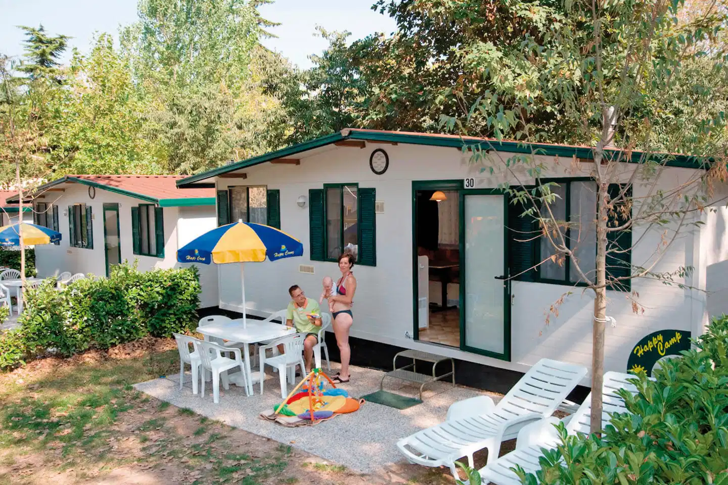 Camping Iscrixedda (by Happy Camp) Garten
