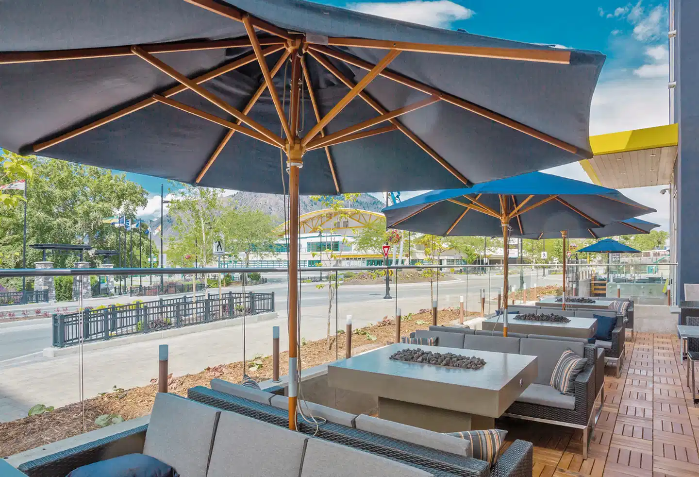 Sandman Signature Kamloops Terrasse