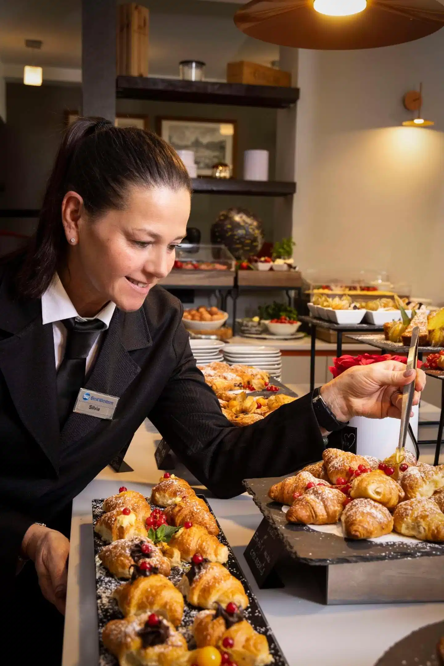 Best Western Hotel Rome Airport Restaurant