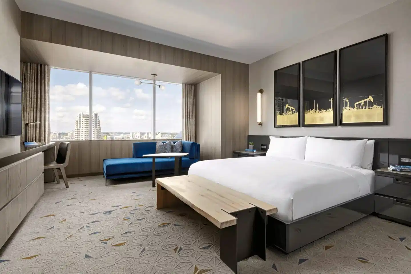 JW Marriot Edmonton Ice District Wohnbeispiel