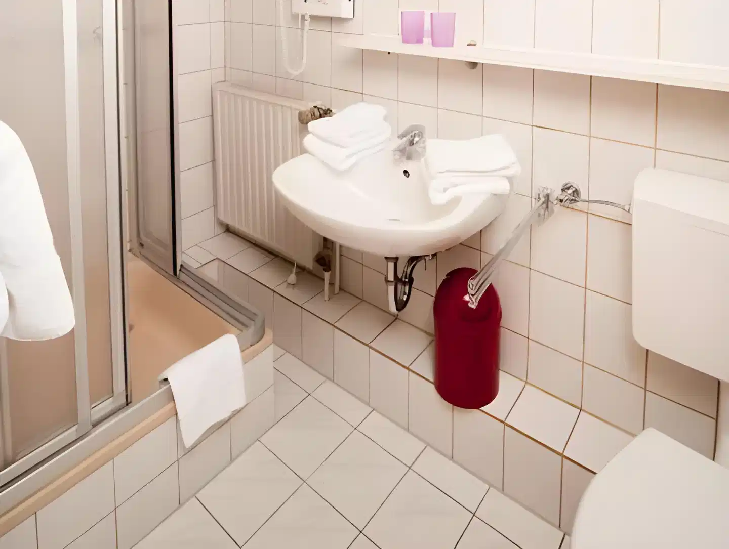 Ferienapartments Schnibbe Badezimmer