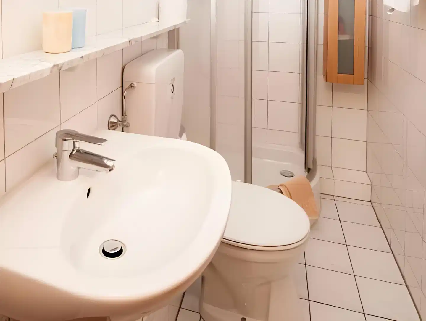 Ferienapartments Schnibbe Badezimmer