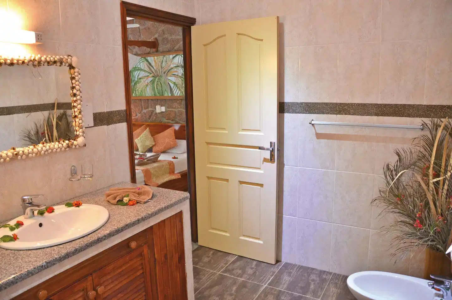 Cocotier du Rocher Badezimmer