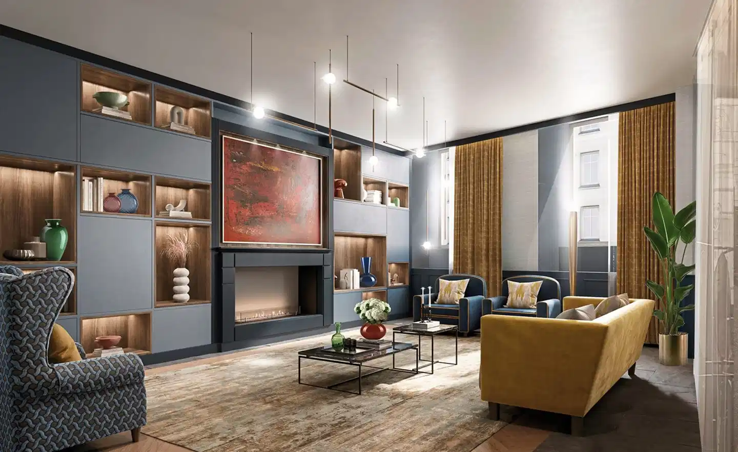 NEMI Hotel Milan Lobby