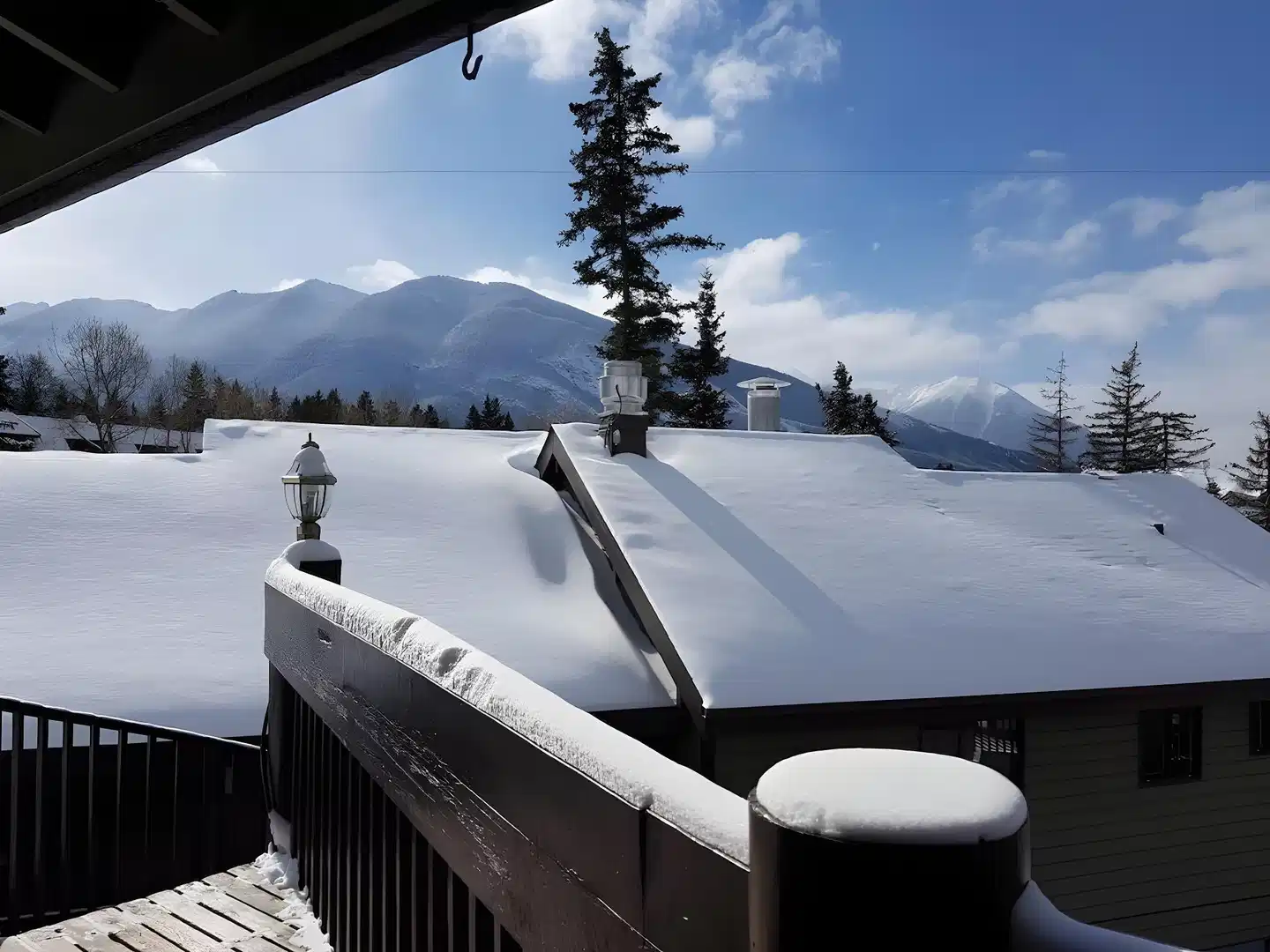 Banff International Hostel Terrasse