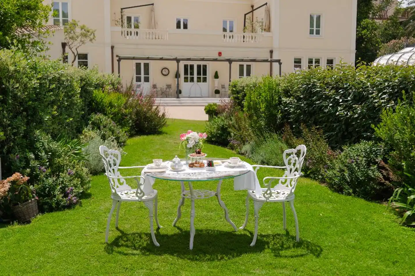 Hotel Villa Fanny Garten