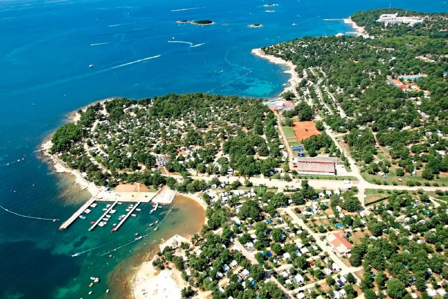 Camping Bijela Uvala (by Happy Camp) Landschaft