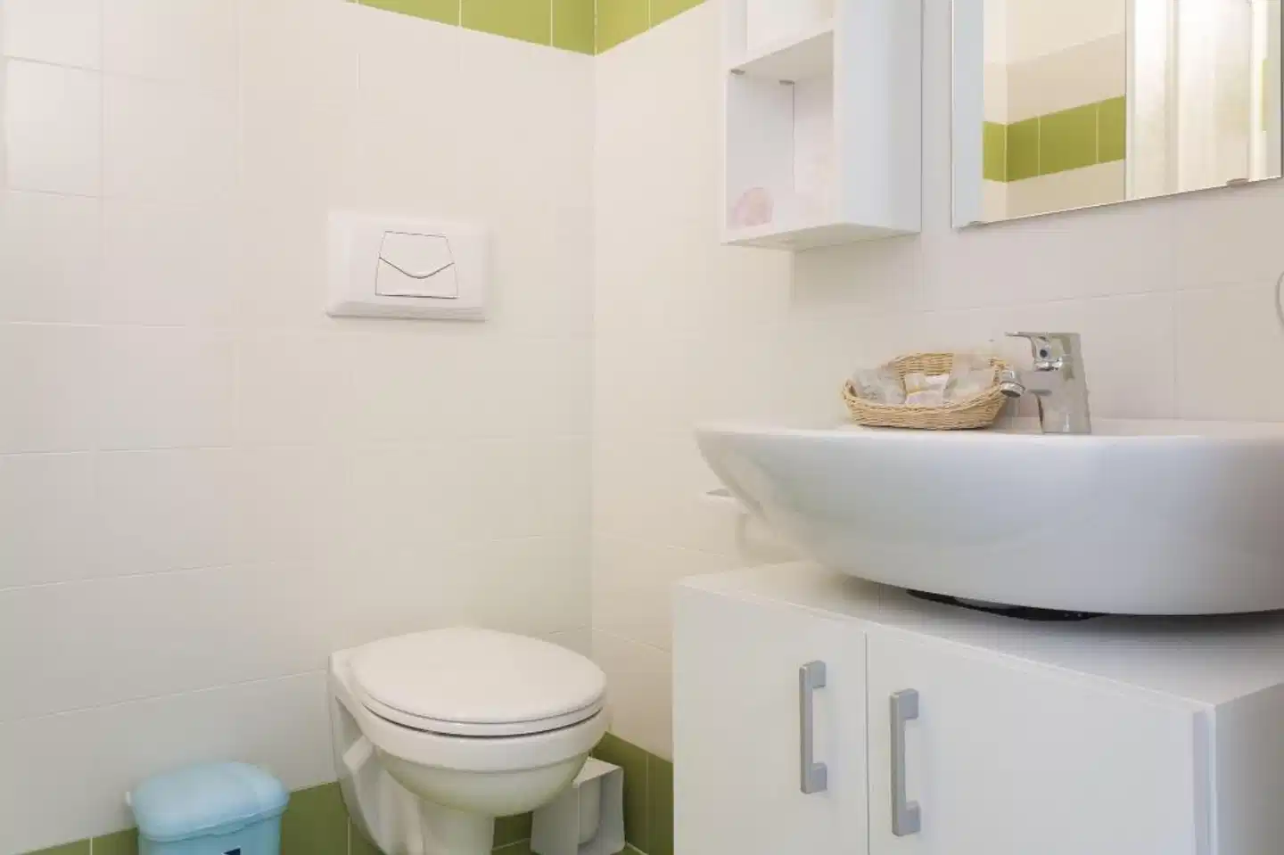 Hotel Campus Sanpaolo Badezimmer