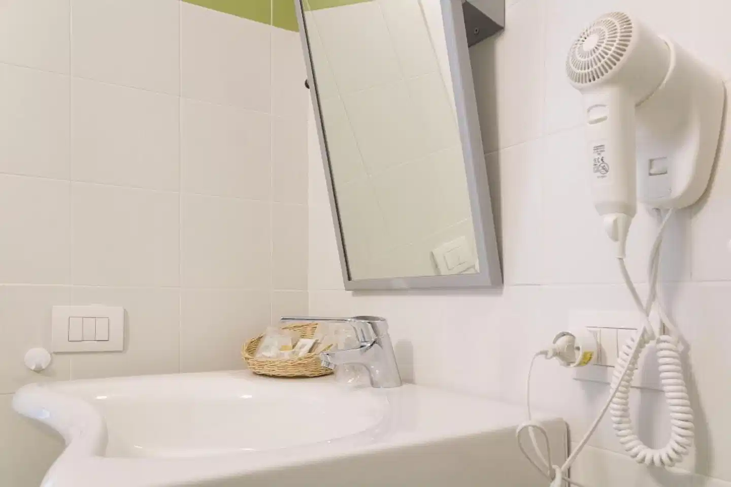 Hotel Campus Sanpaolo Badezimmer