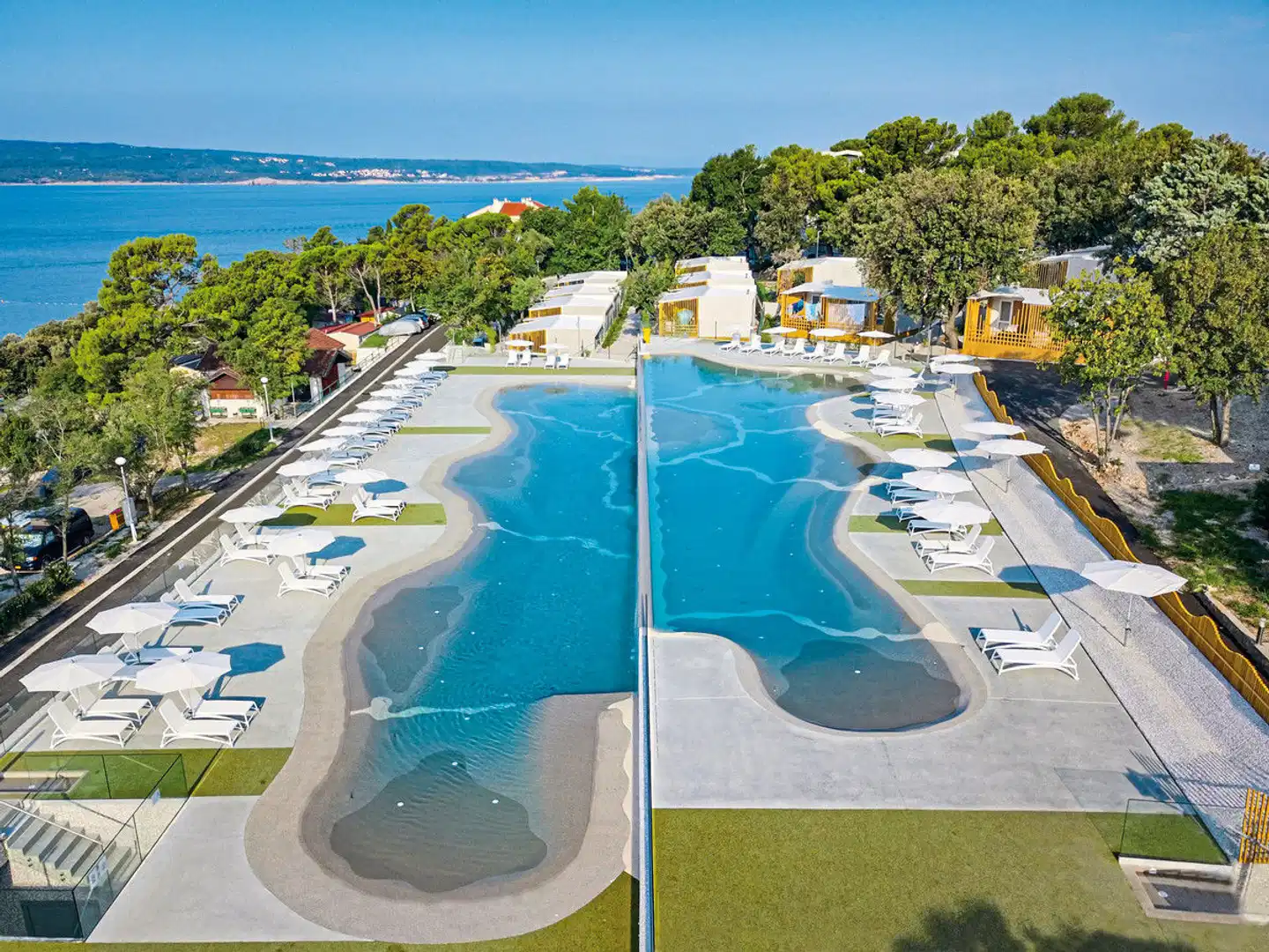 Mobile Homes Camp Selce Pool