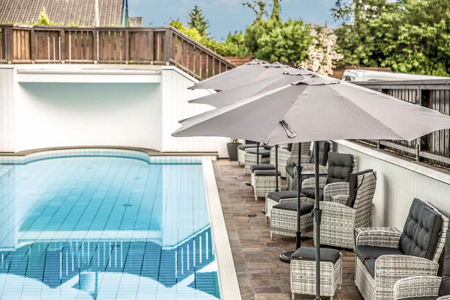 Das Aunhamer Suite & Spa Terrasse