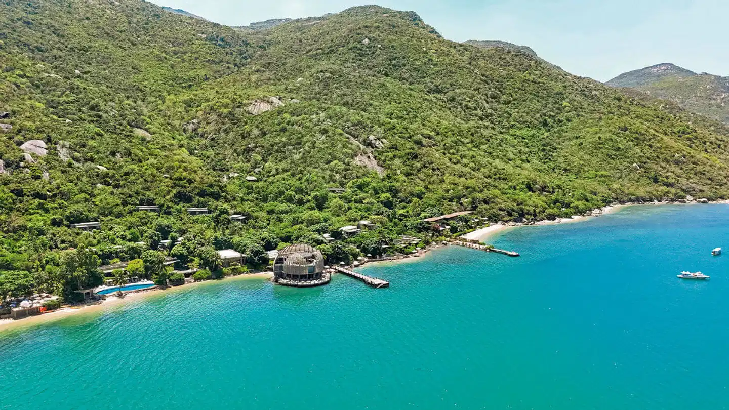 An Lam Retreats Ninh Van Bay Landschaft