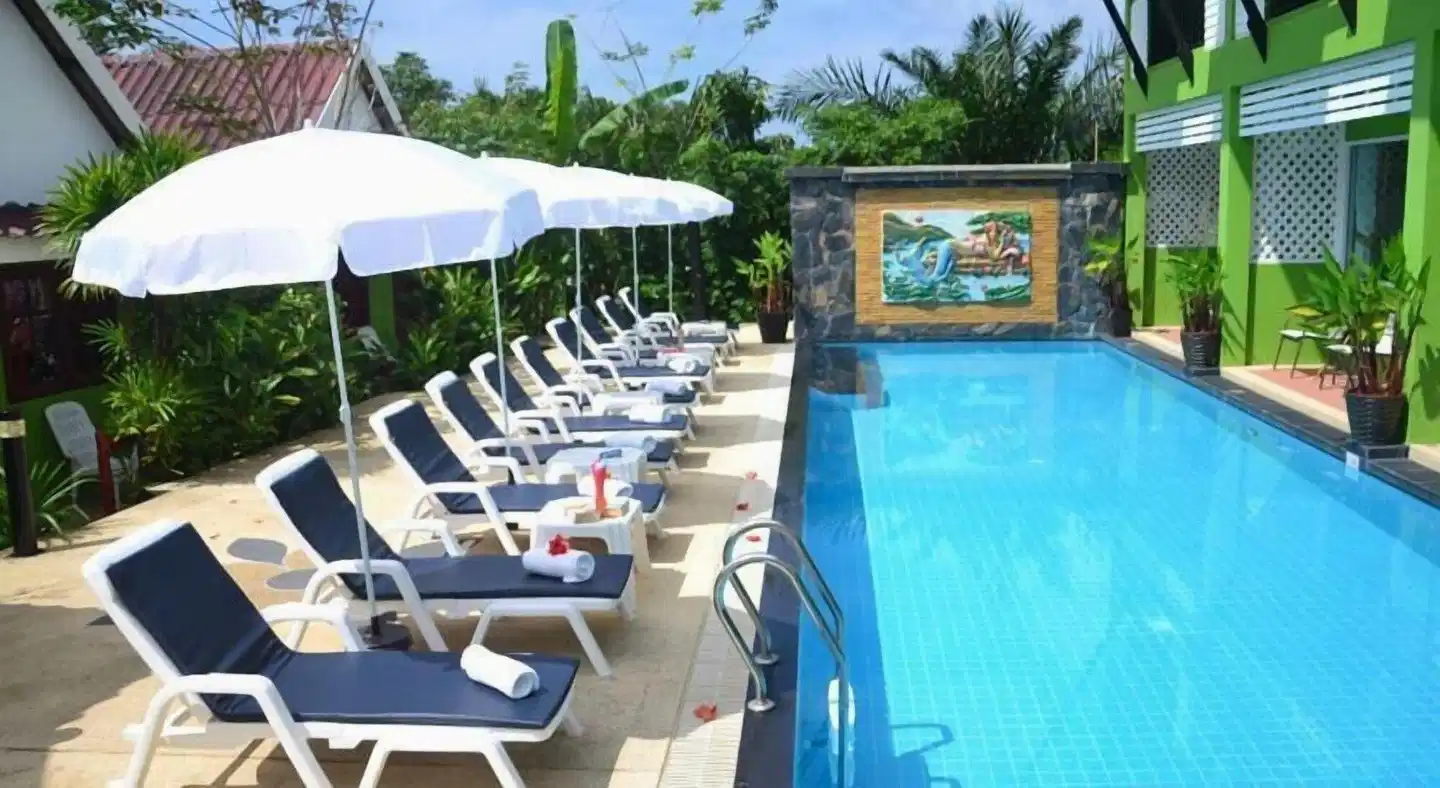 Khaolak C-nior Bungalows Terrasse