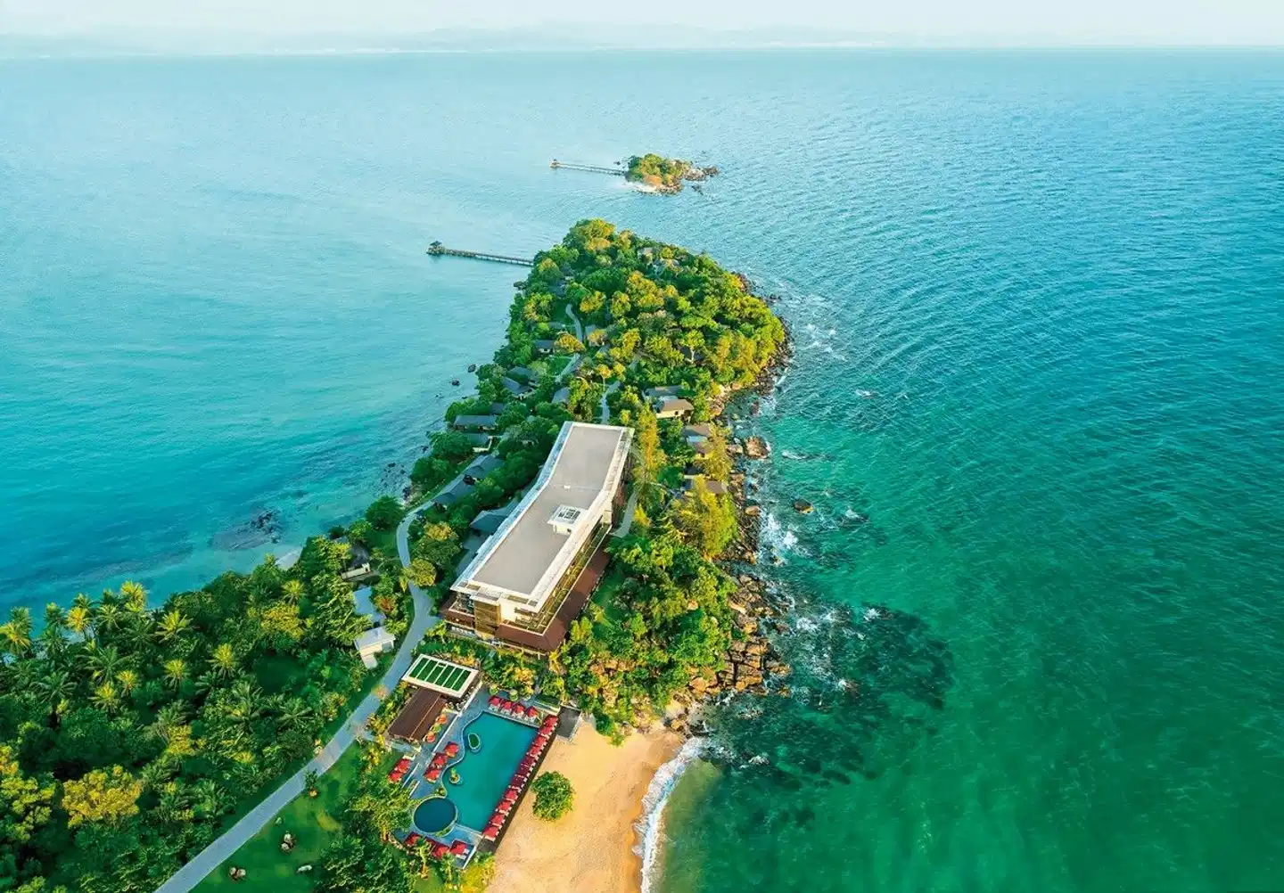 Nam Nghi Coral Peninsula Resort Landschaft
