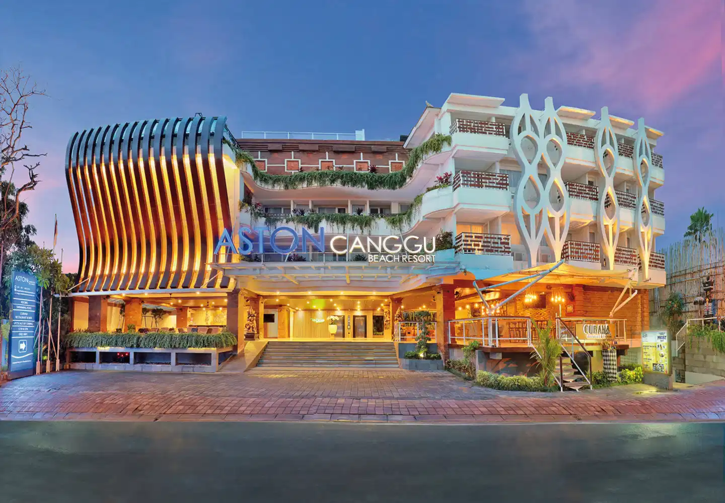 Aston Canggu Beach Resort Aussenansicht
