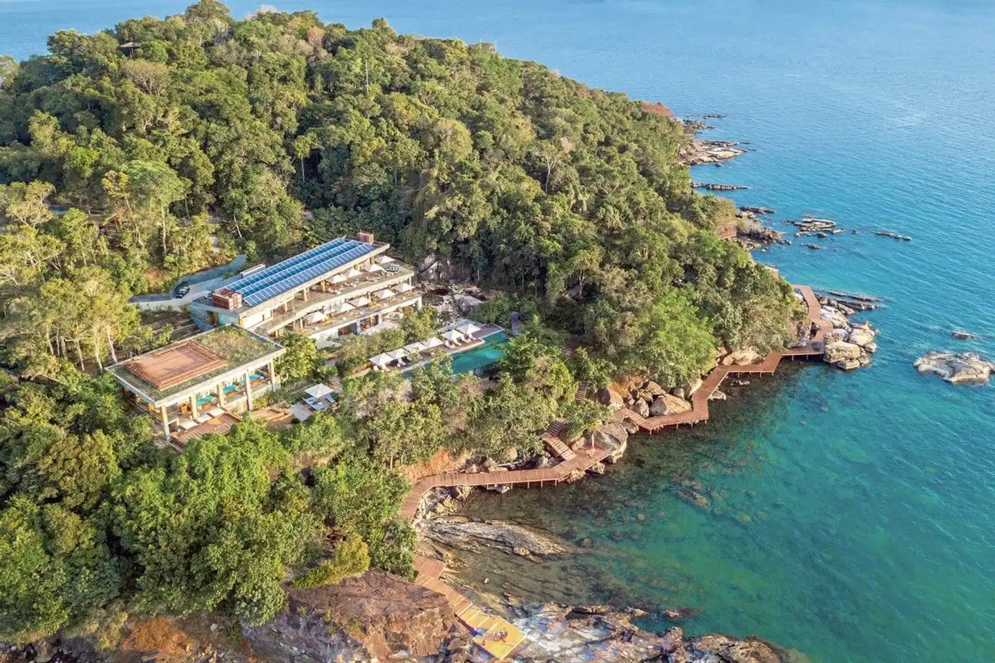 Six Senses Krabey Island Aussenansicht