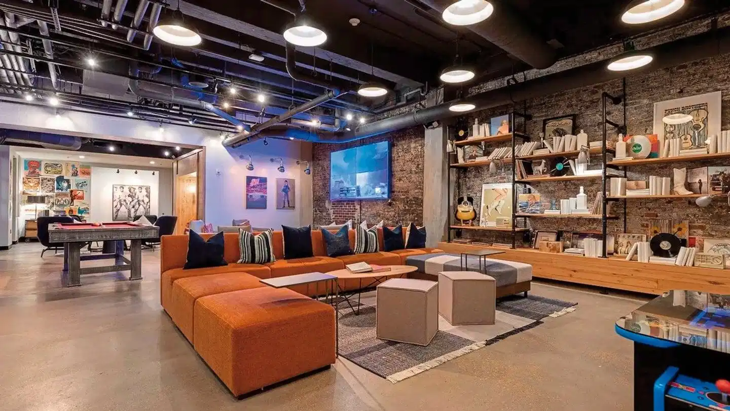 Moxy Nashville Downtown Lobby