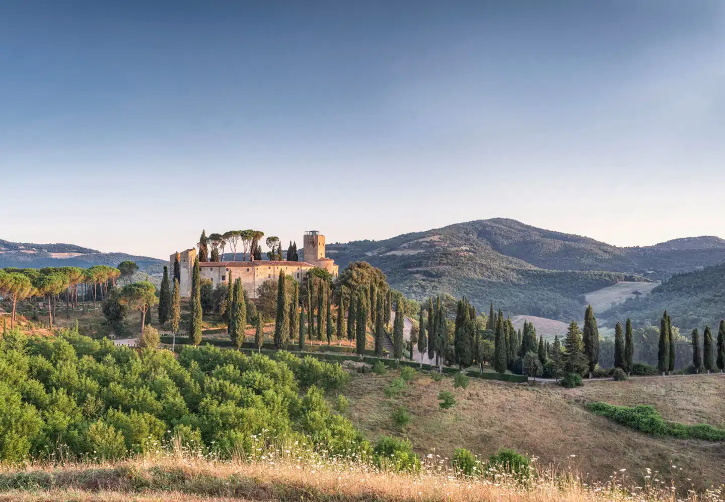 Reschio Hotel Landschaft