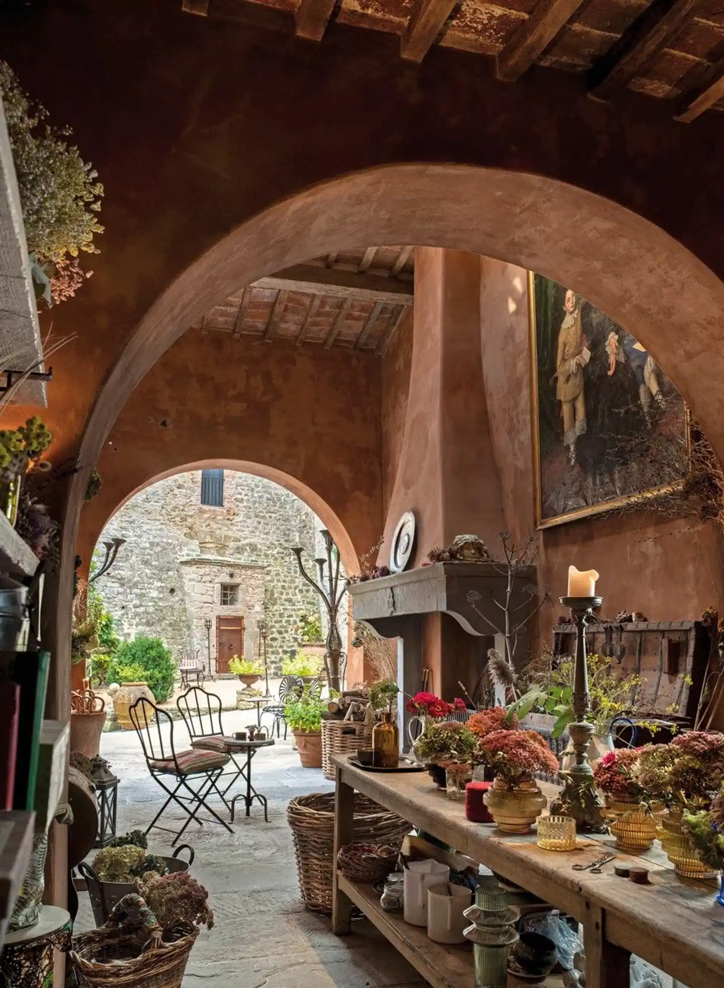 Reschio Hotel Aussenansicht