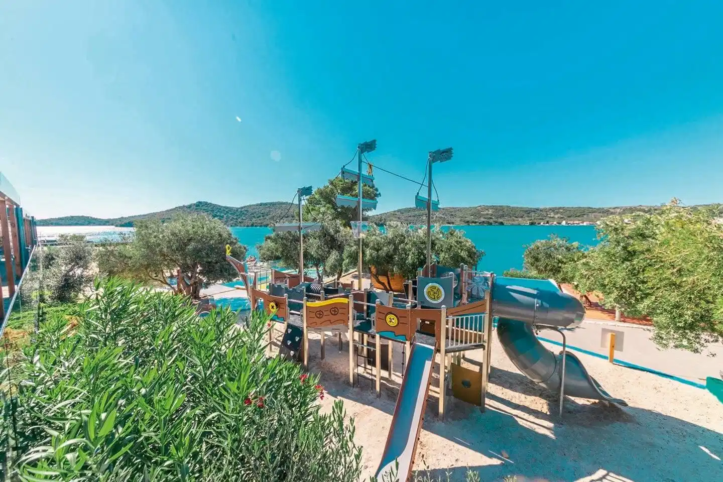 Olivia Green Camping Terrasse