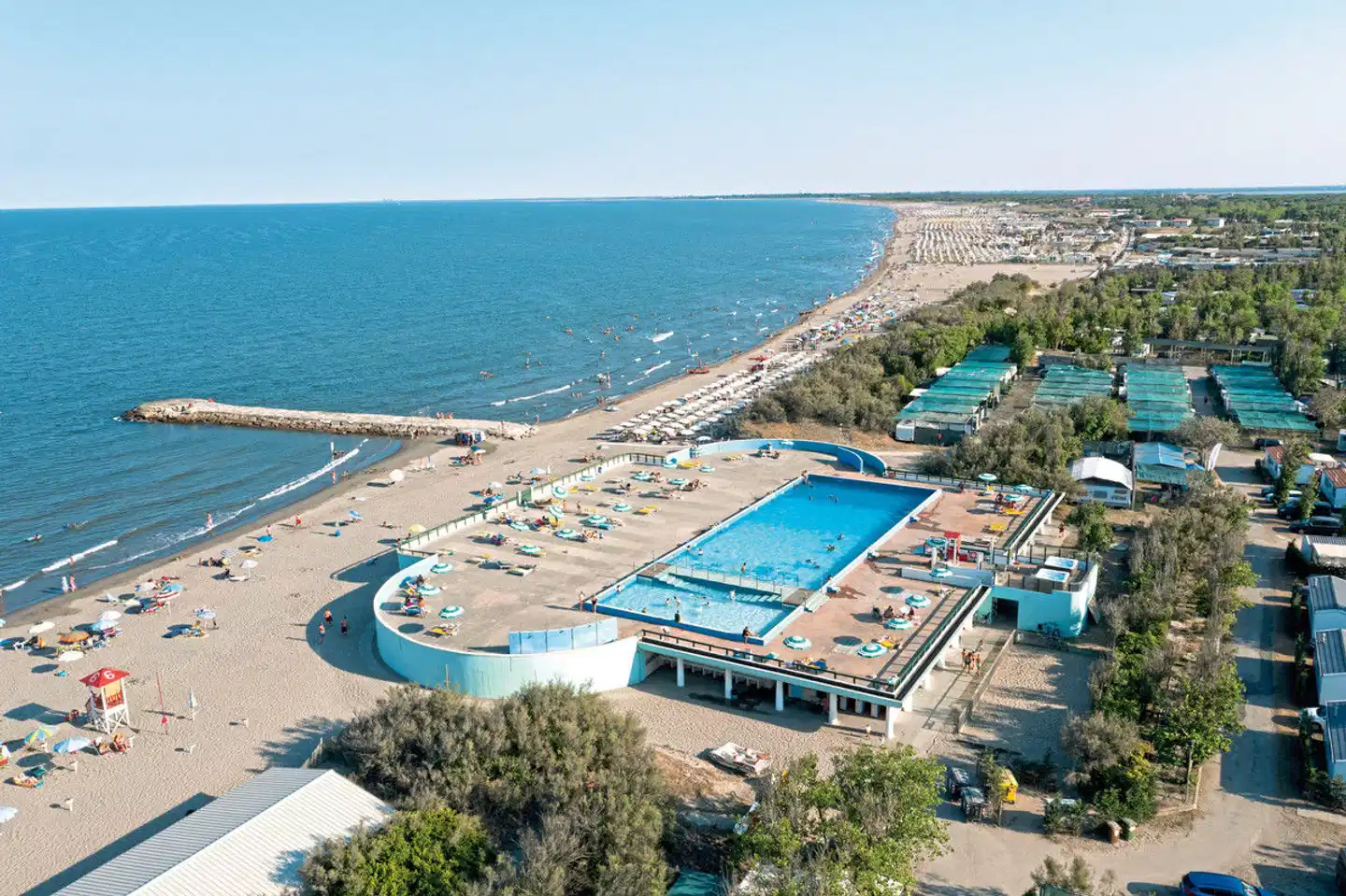 Rosapineta Camping Village - Mobilheime Strand