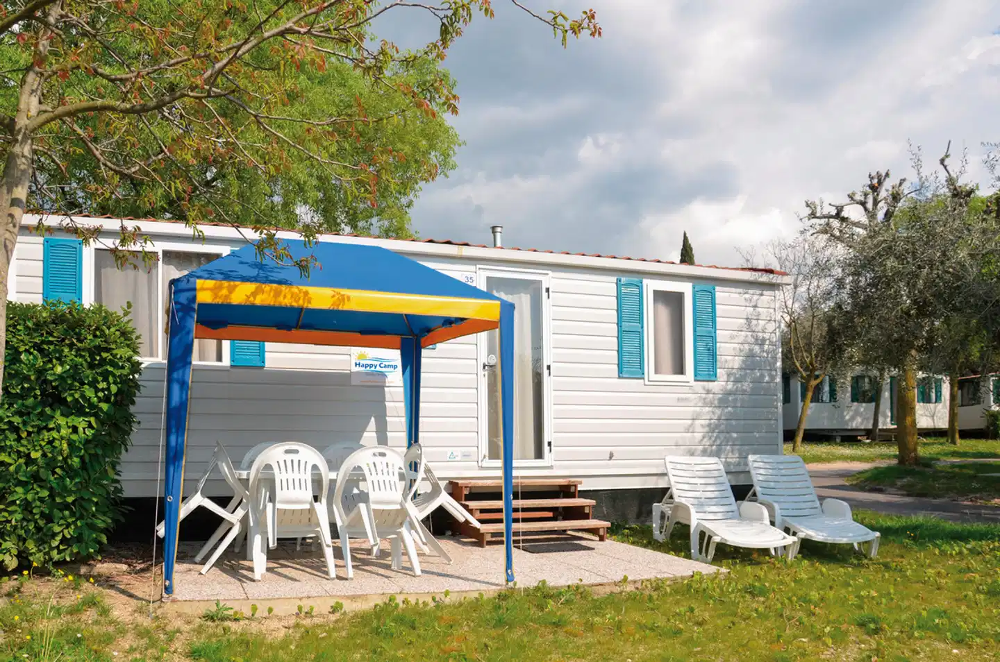 Family Camping Serenella (by Happy Camp) Garten