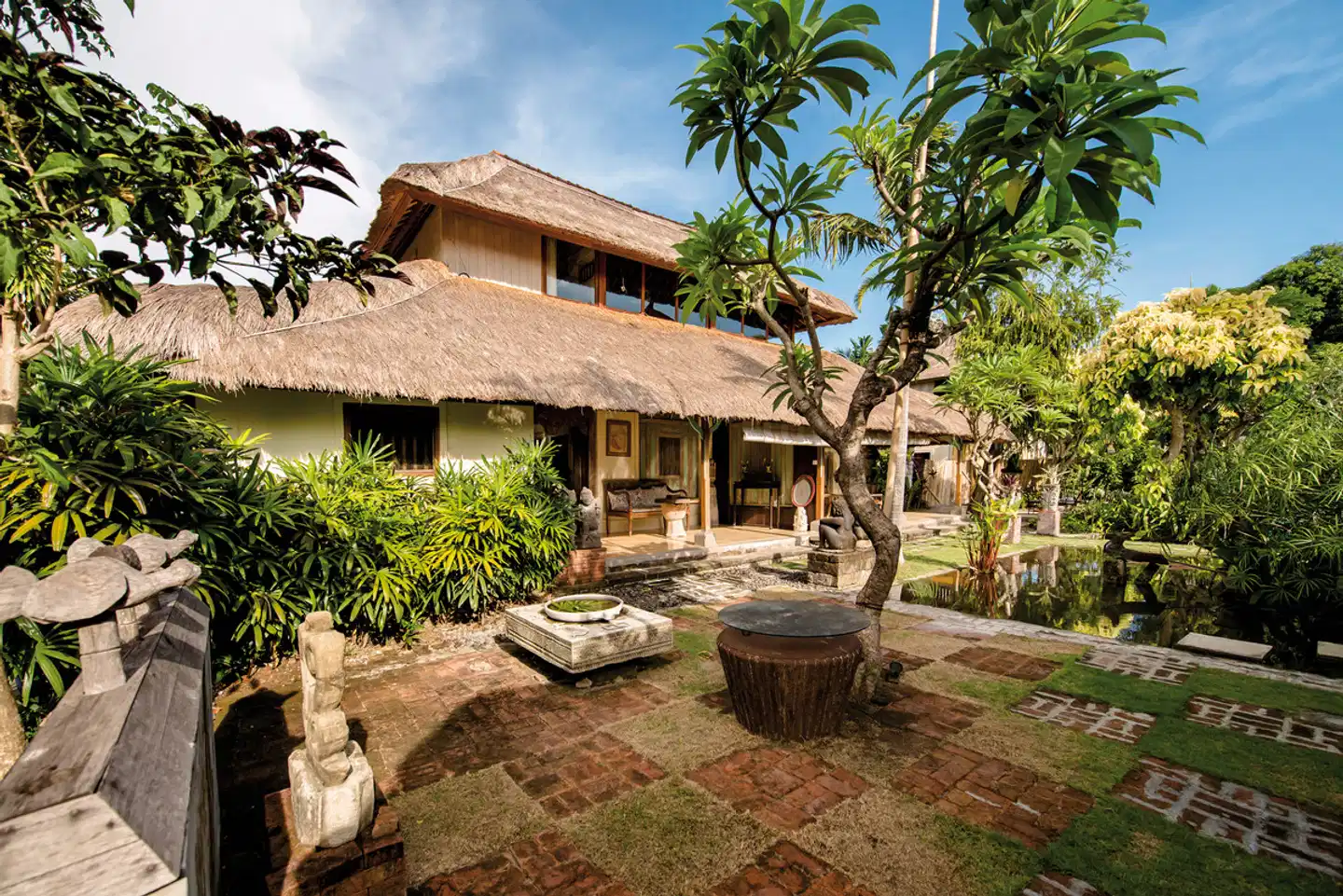 Bebek Cottage Sanur Aussenansicht