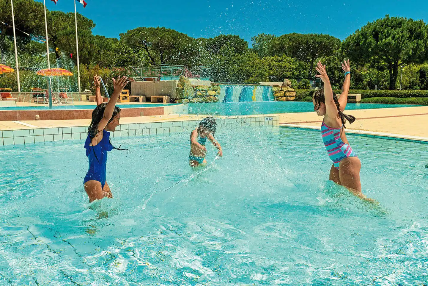 Pappasole Camping Village Mobilhome Premium Pool