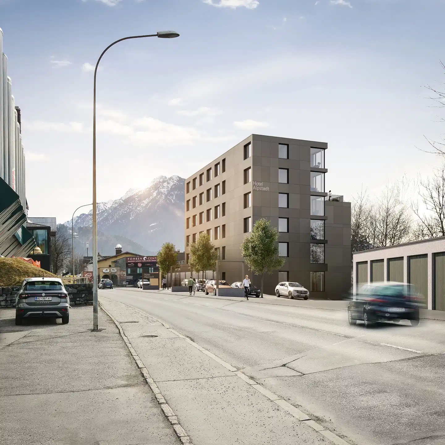 Alpstadt Lifestyle Hotel Aussenansicht