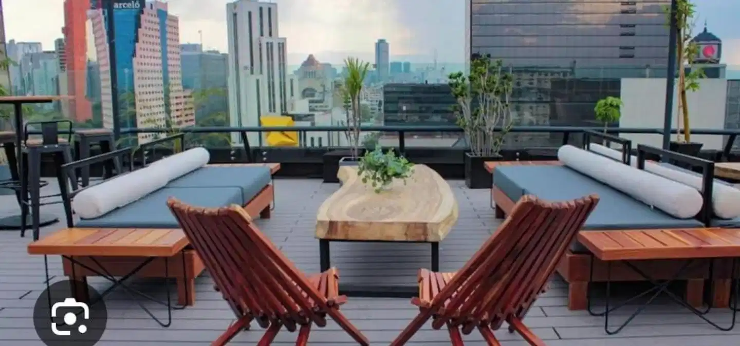 Hotel B Urban Xaman Terrasse