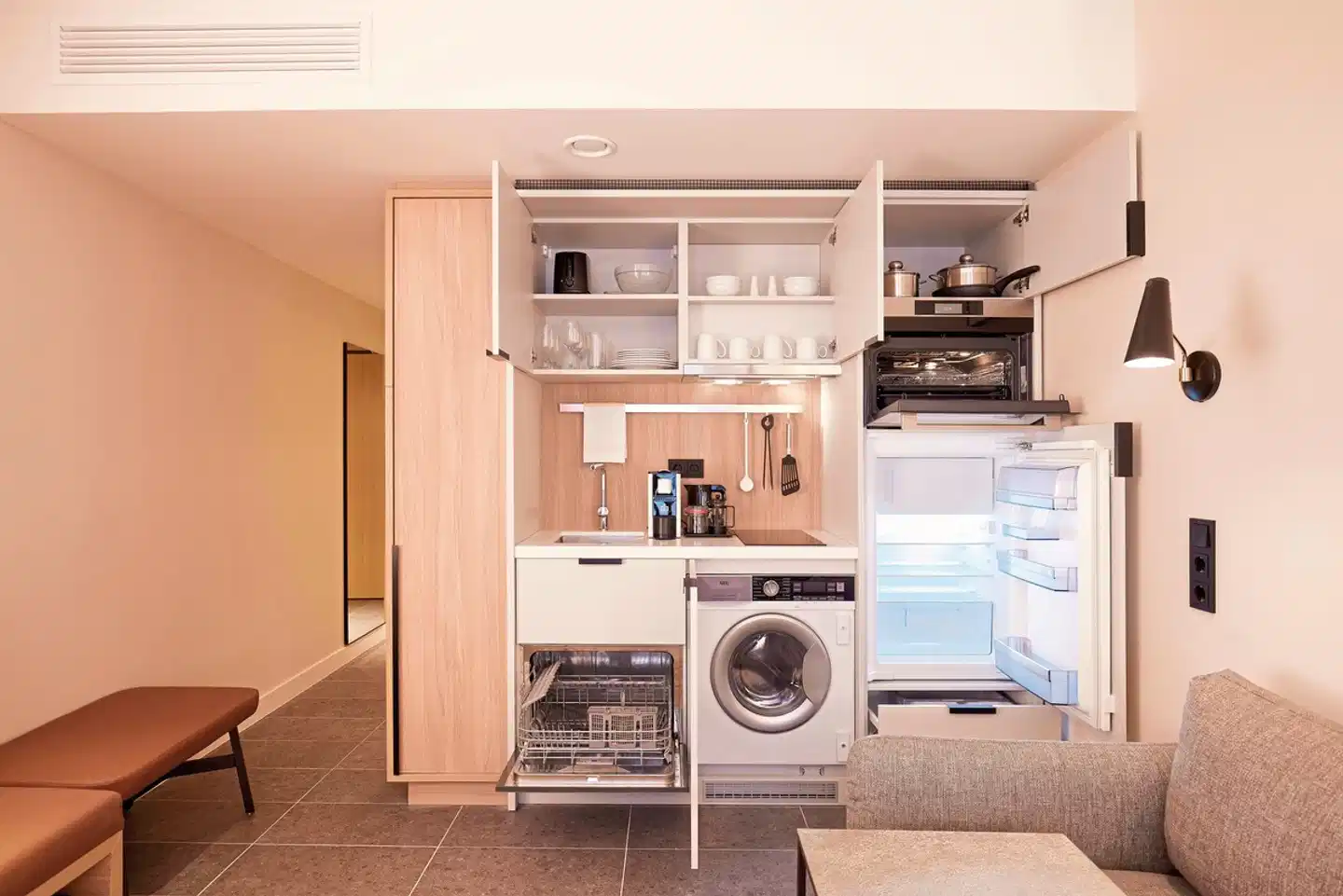 Adina Apartment Hotel Düsseldorf Wohnbeispiel