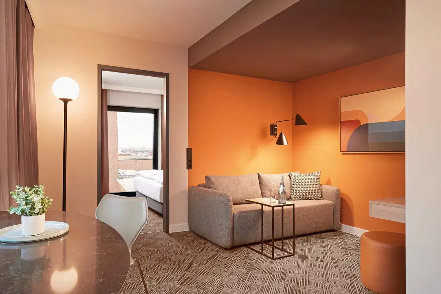 Adina Apartment Hotel Düsseldorf Wohnbeispiel