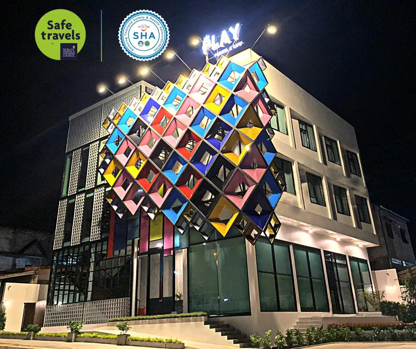 Play Poshtel & Cafe (SHA Certified) Aussenansicht