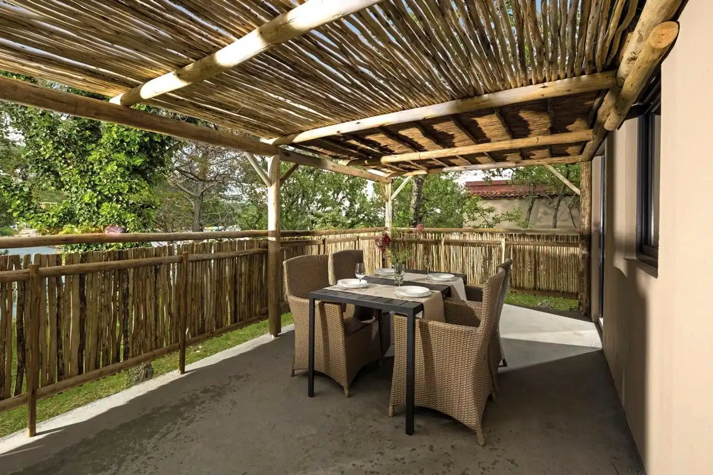 Holiday Homes Kacjak Terrasse