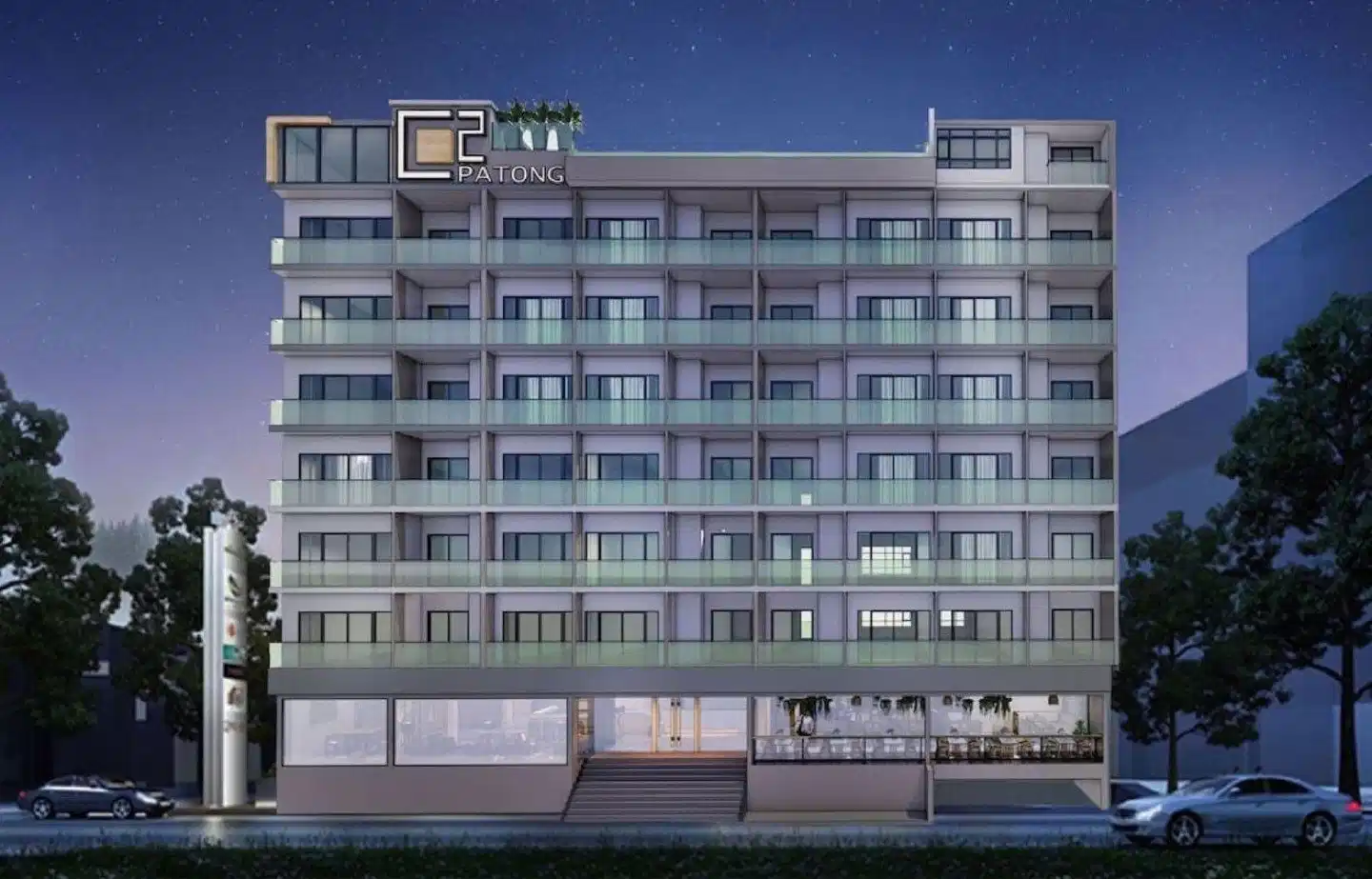 Grace Patong Hotel Aussenansicht