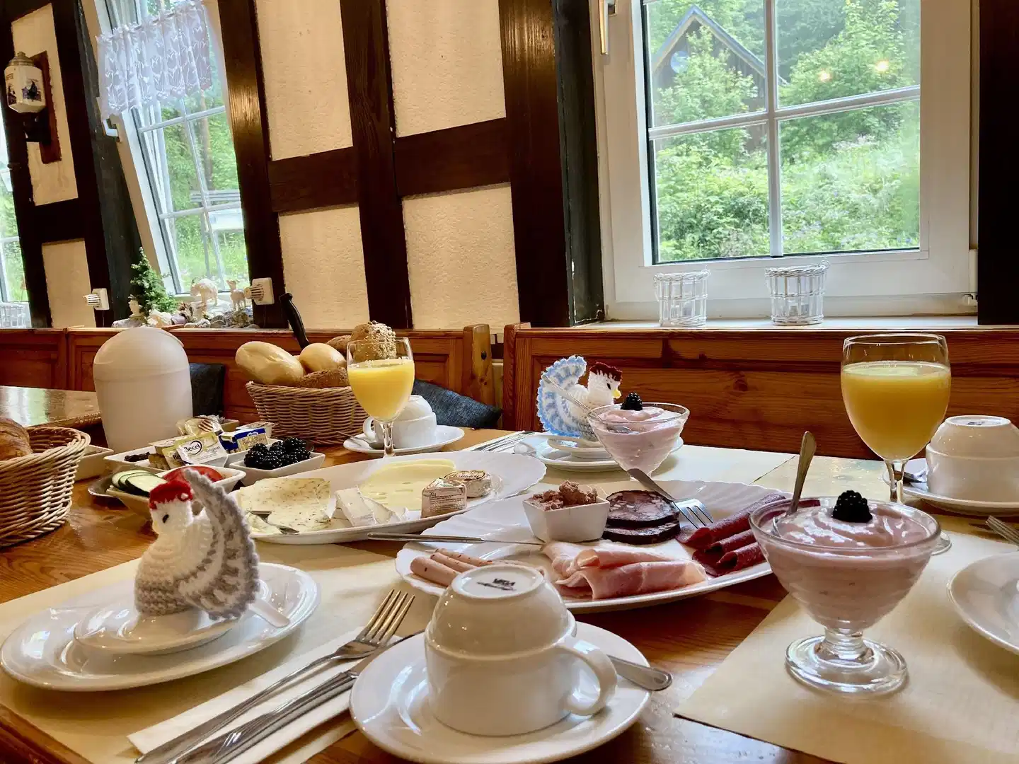 Waldhaus Wolfsbachmuhle Restaurant