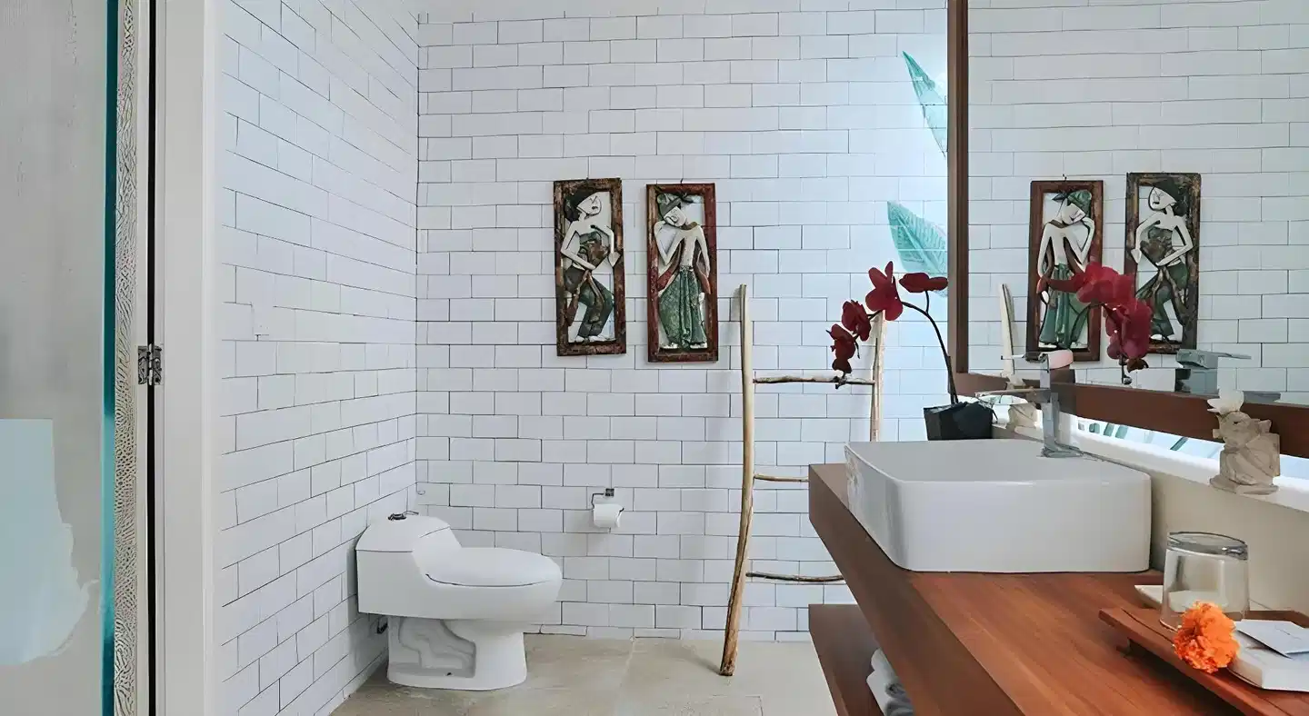 Taman Dhamawangsa Suites Badezimmer