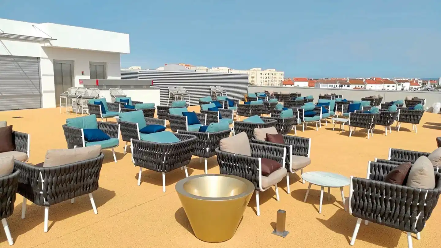 Sines Sea View Business & Leisure Hotel Terrasse