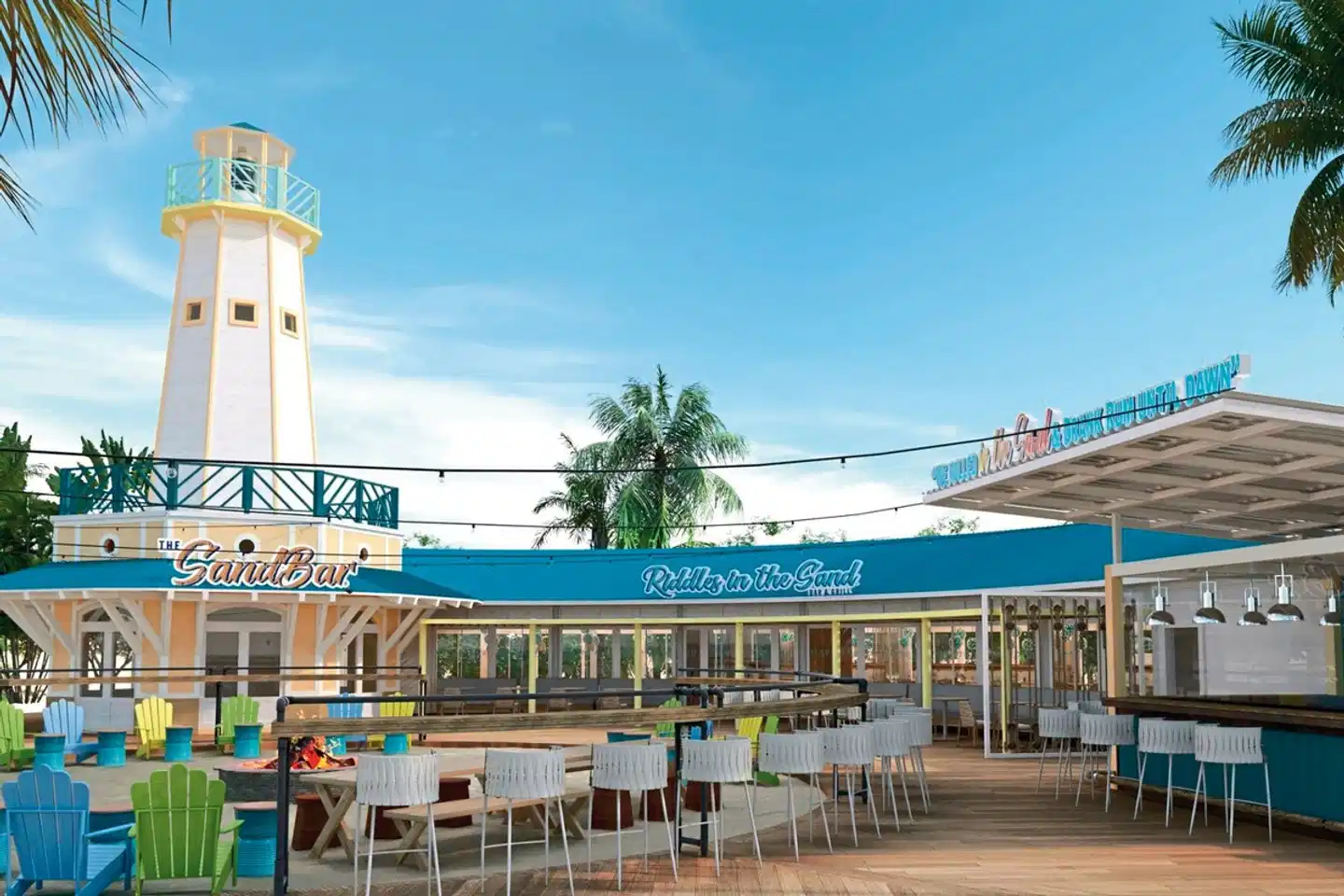 Margaritaville Beach Resort Ambergris Caye Terrasse