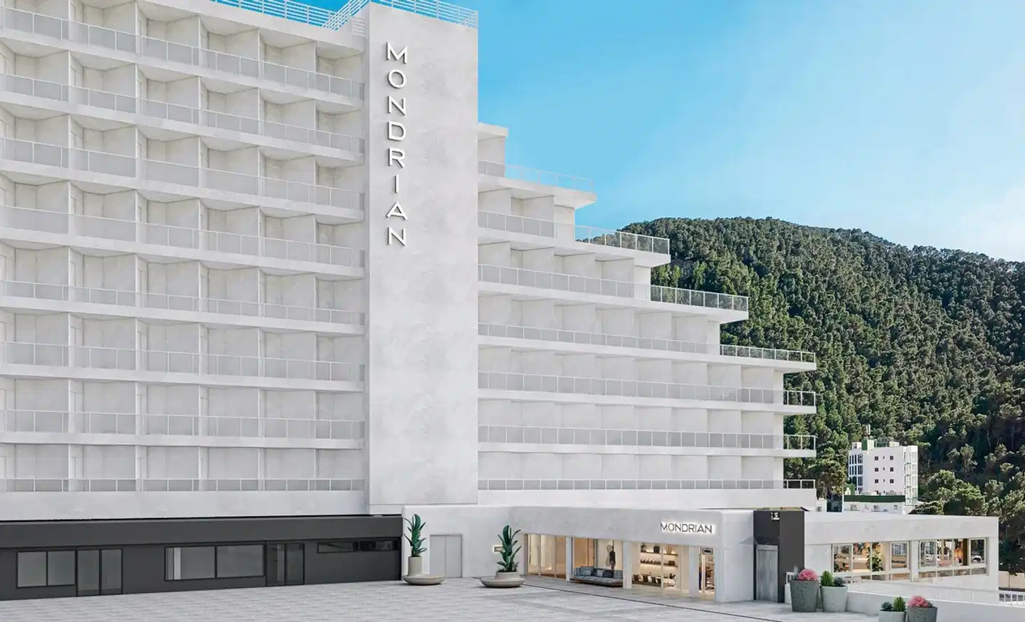 Mondrian Ibiza Aussenansicht