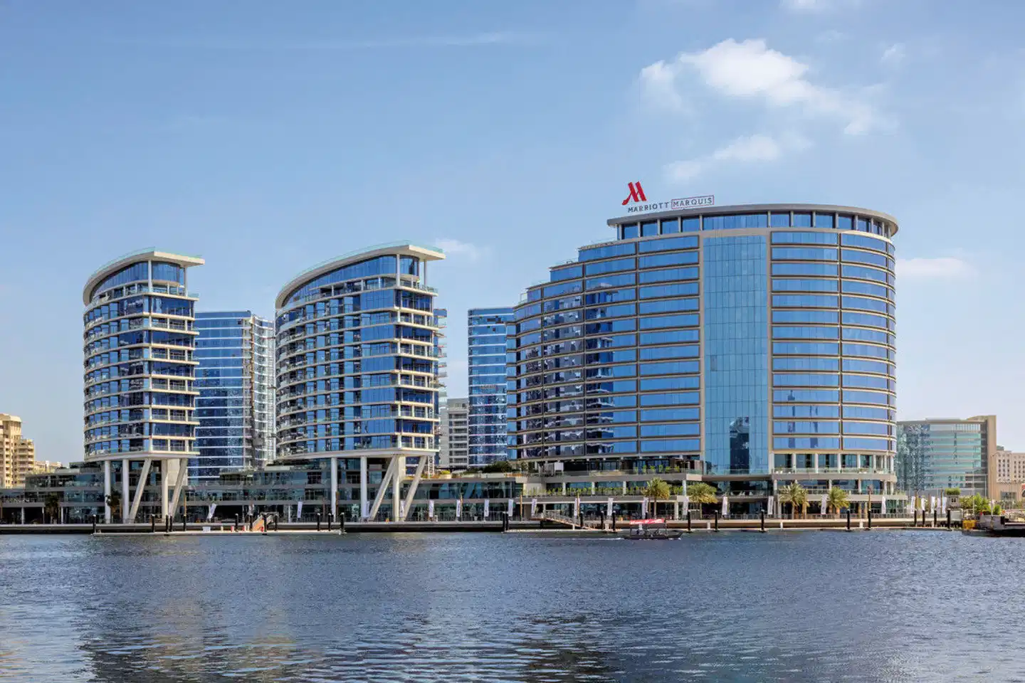 Marriott Marquis Dubai Creek Aussenansicht