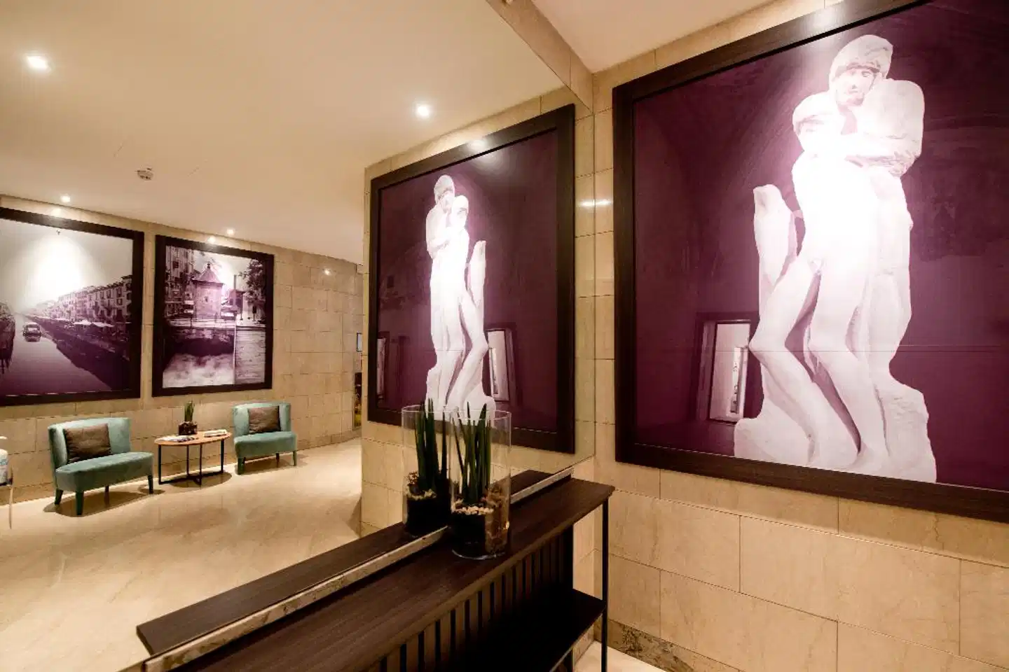 Duomo Hotel & Apartments Milano Badezimmer