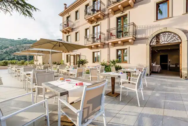 Best Western Plus Hotel Terre di Eolo Terrasse