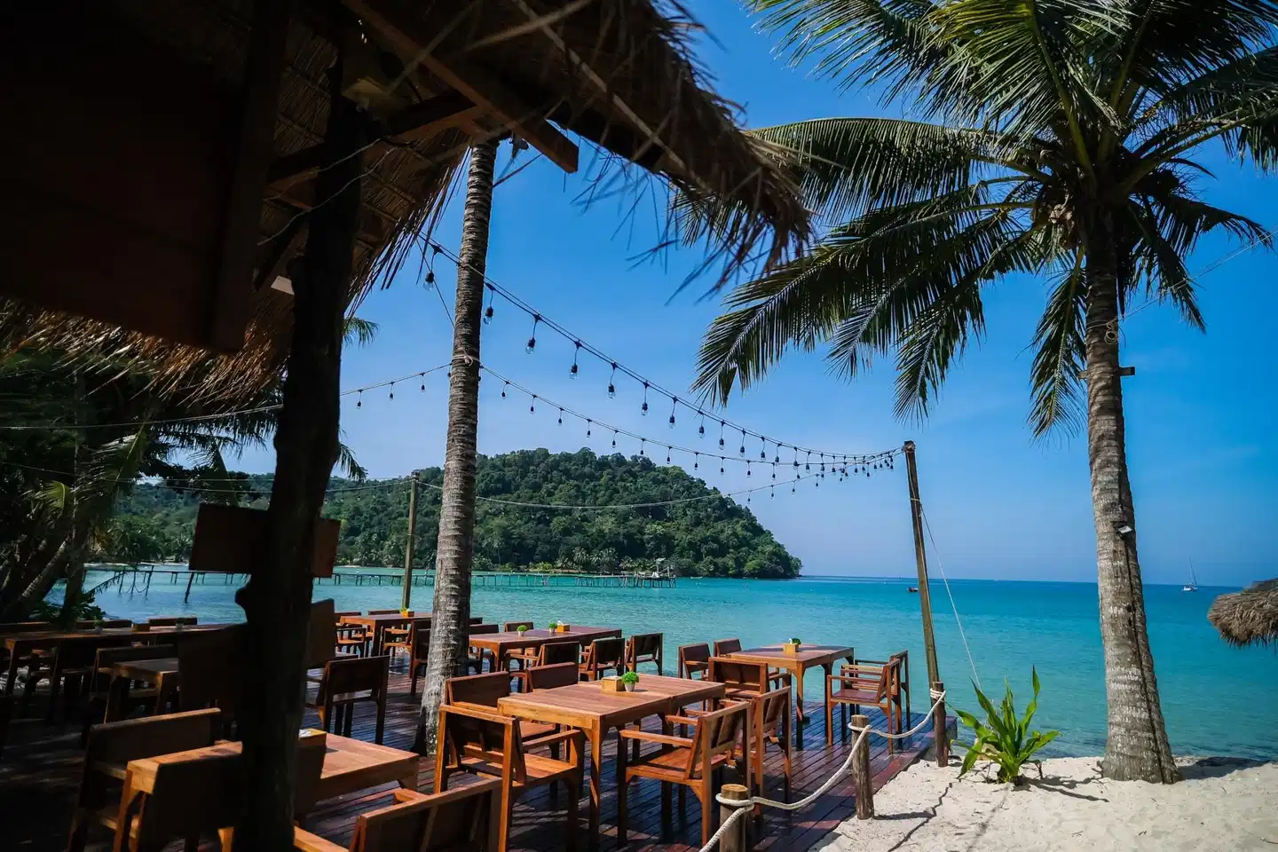 Siam Beach Resort, Koh Kood Terrasse