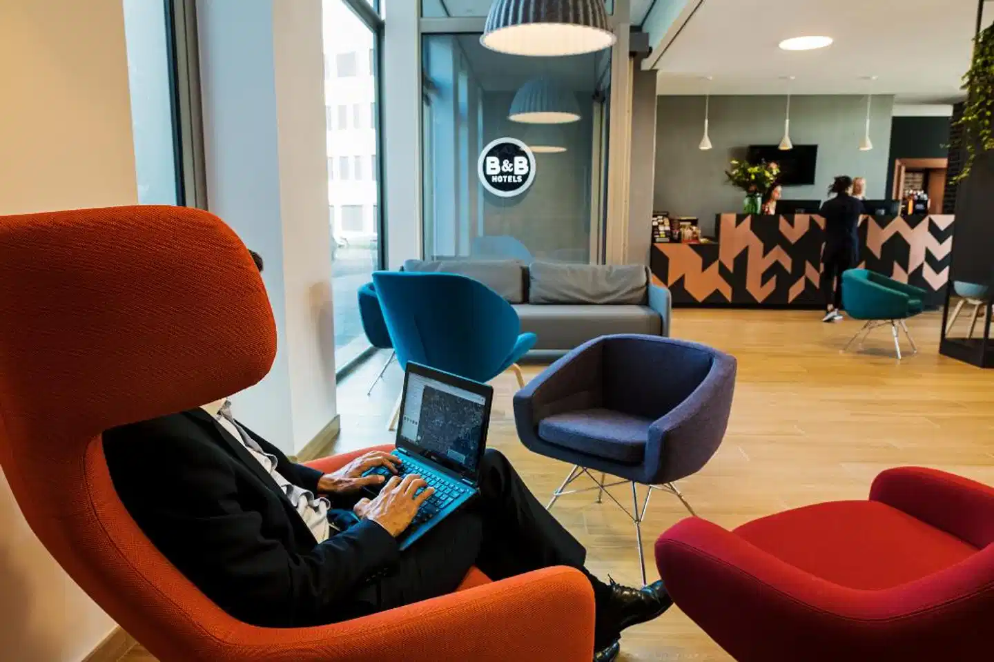 B&B Hotel Antwerpen Zuid Lobby