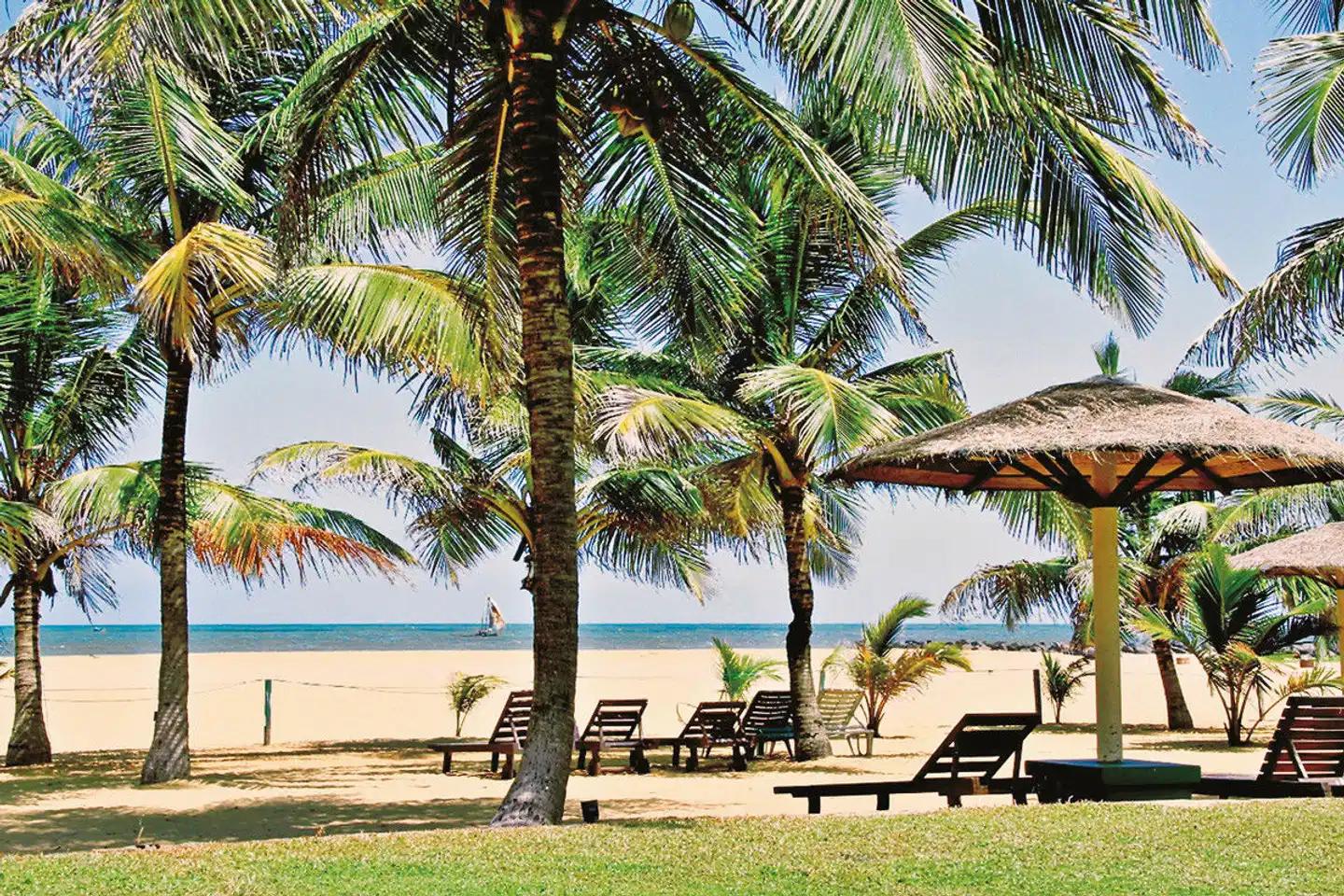 Goldi Sands Hotel Garten