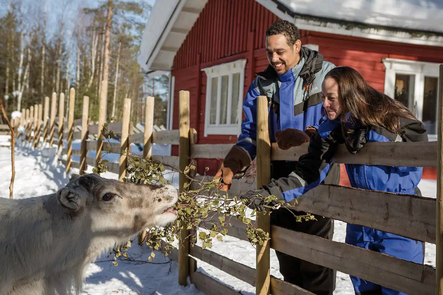 Hausbesuch beim Weihnachtsmann Personen