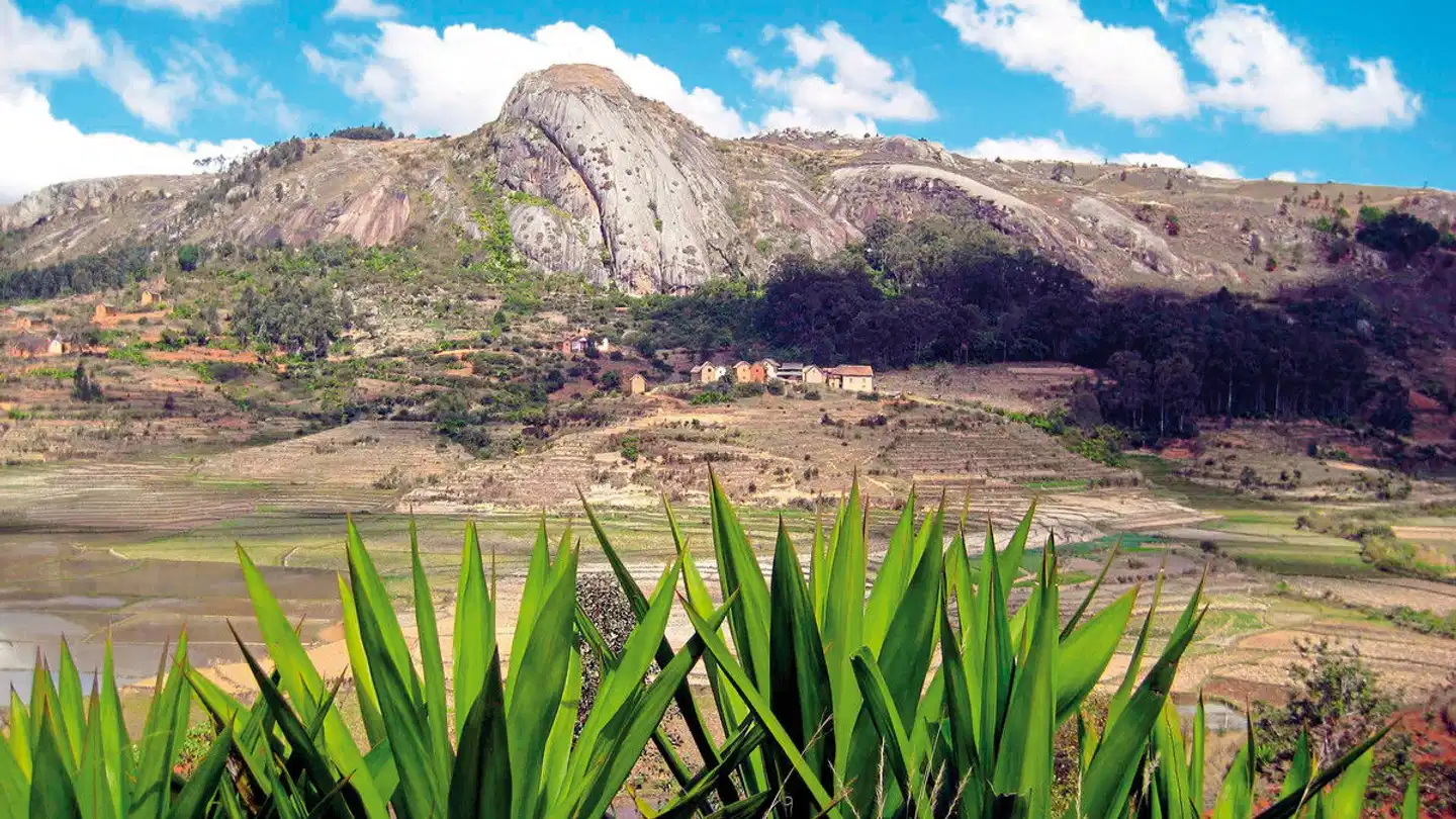 Madagaskar Intensiv Landschaft