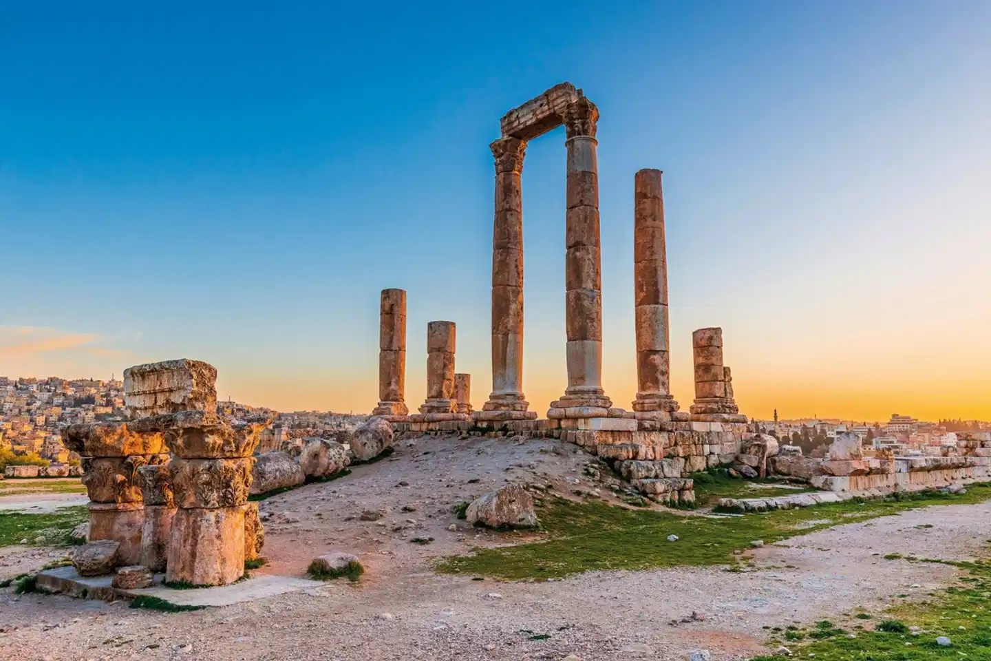 Jordanien: Mosaike, Felsenstätte und heilendes Wasser Landschaft