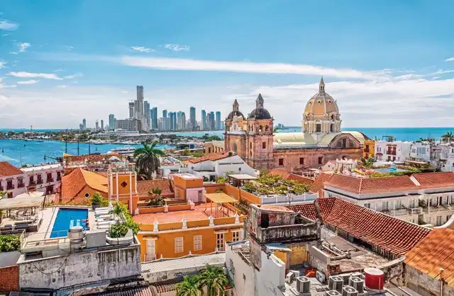 Cartagena: kolonial & kulinarisch Terrasse